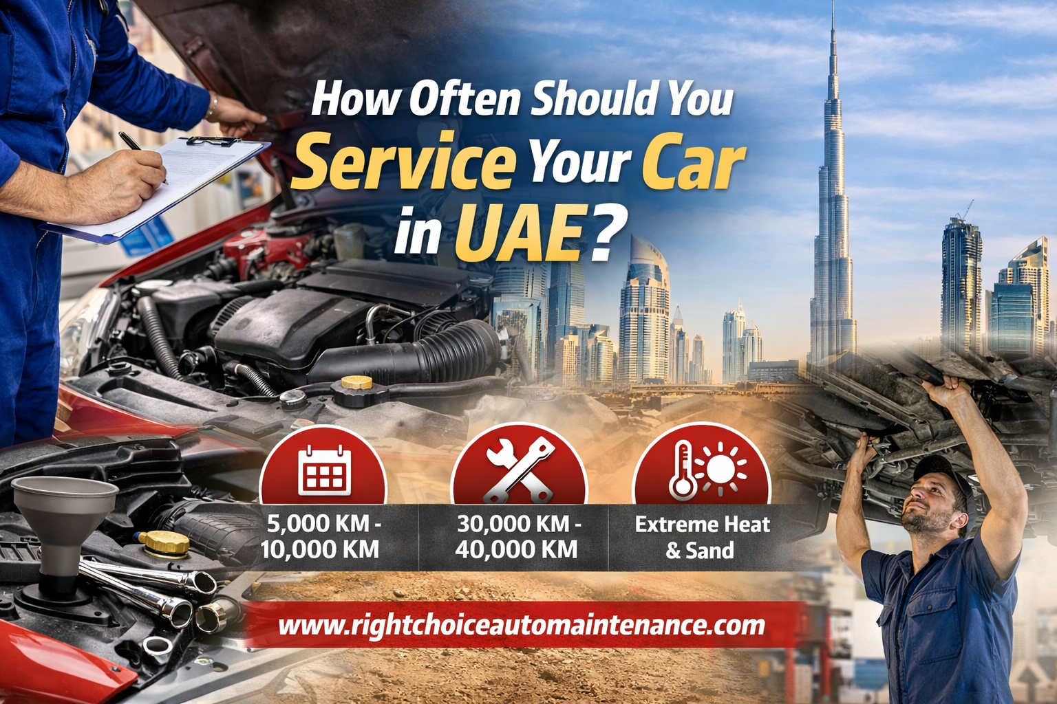 How Often Should You Service Your Car in UAE?