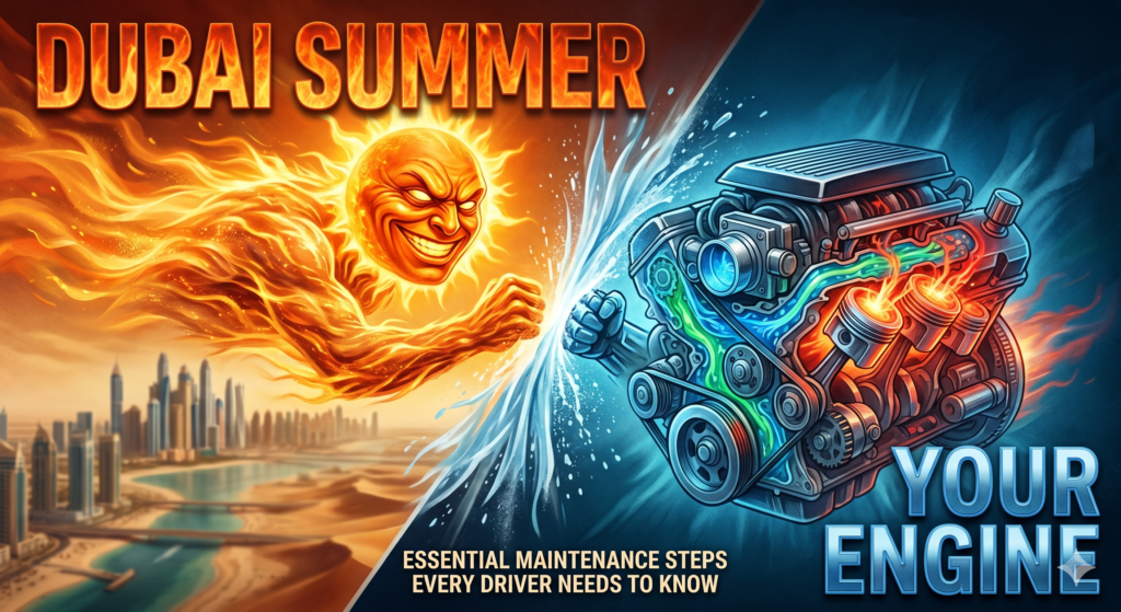 Dubai Summer vs. Your Car Engine: Who Wins?